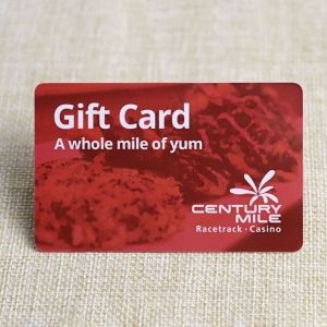 Custom Gift Card With Narrow Magnetic Stripe