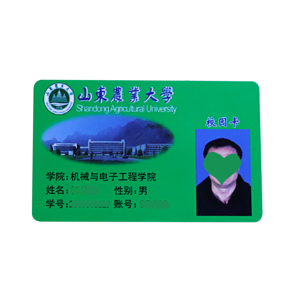 Custom Design Printing PVC Student ID Card