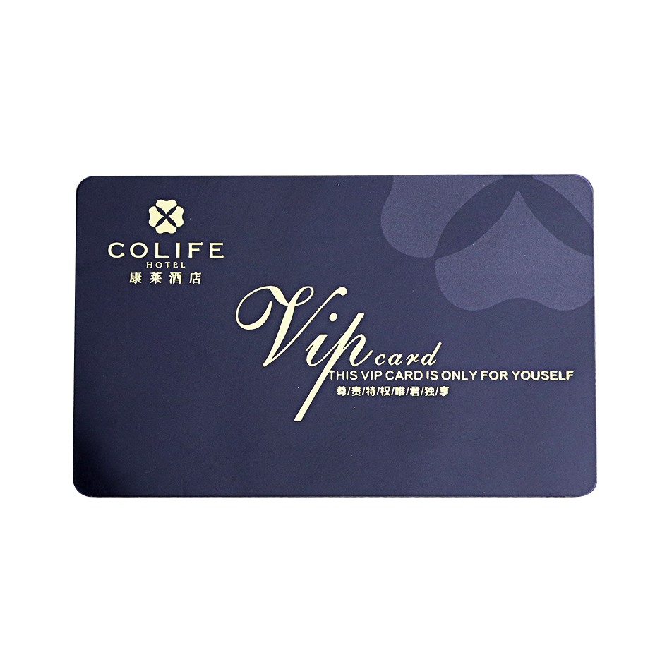 Hotel VIP Card Printed With Signature Panel