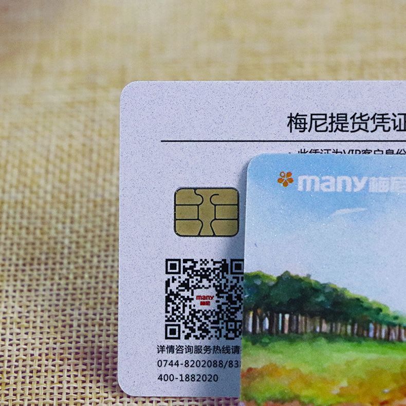 Contact VIP Card With Smart Chip
