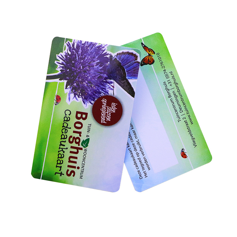 Flower Shop Gift Card Printed With Glossy FinishCard Supplier Smart One