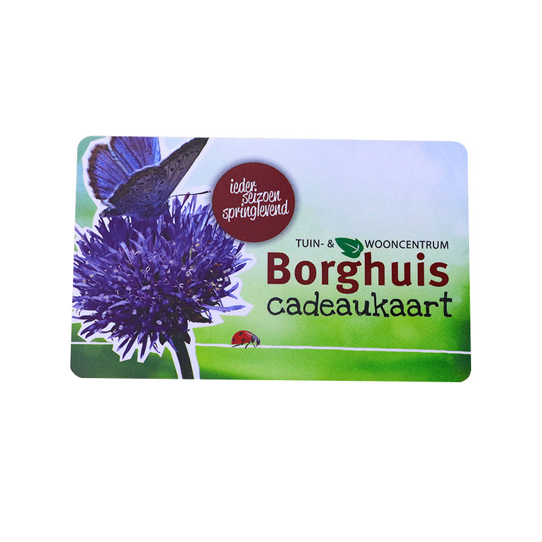Flower Shop Gift Card Printed With Glossy FinishCard Supplier Smart One