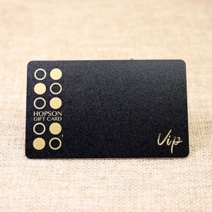 Mall Gift Card Printing With Frosted Finish