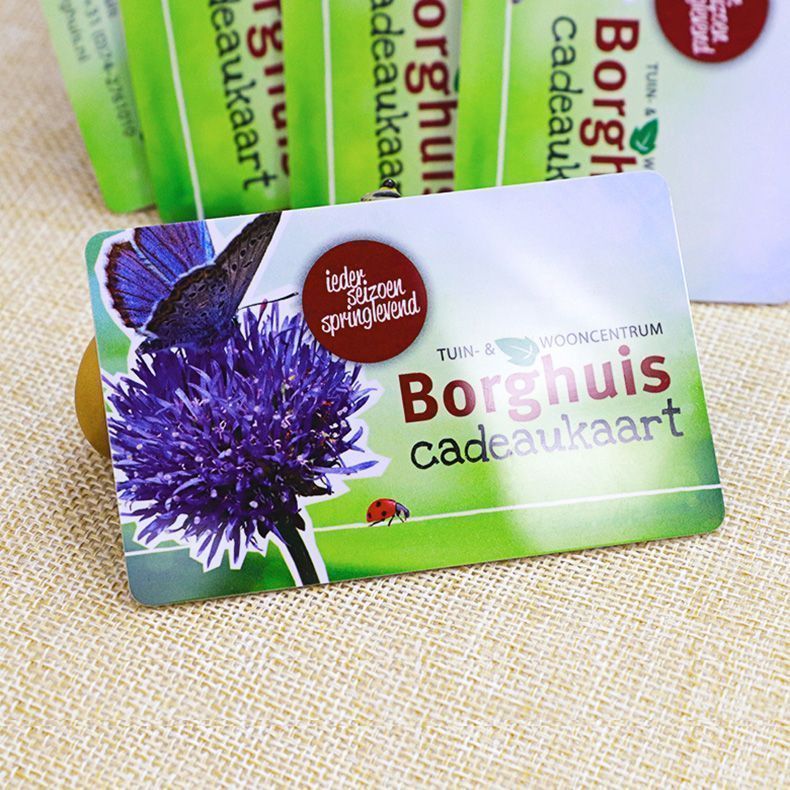 Flower Shop Gift Card Printed With Glossy FinishCard Supplier Smart One