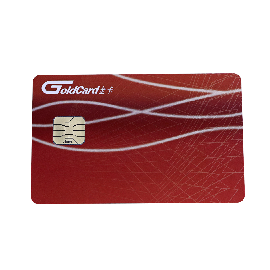 Gas Credit Cards With Contact Smart IC Chip