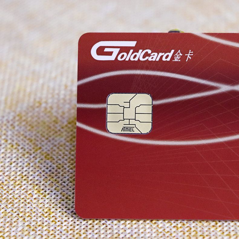 Gas Credit Cards With Contact Smart IC Chip