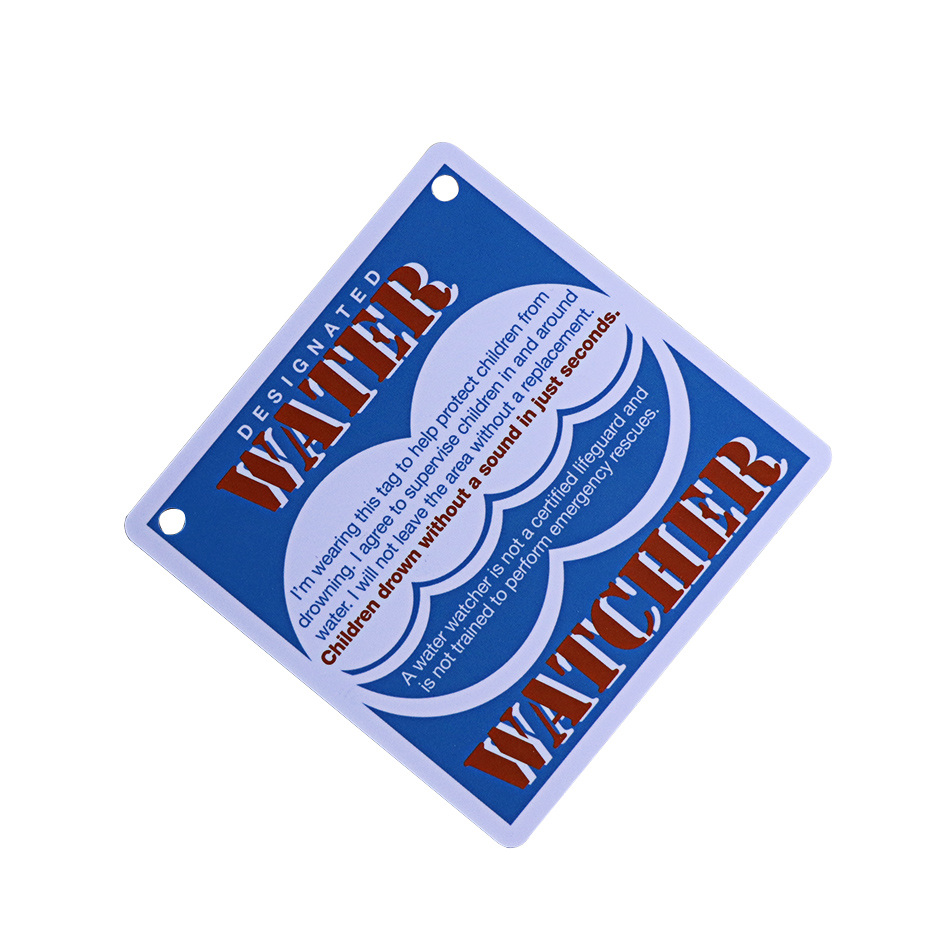 Square Employee Card For Water Watcher