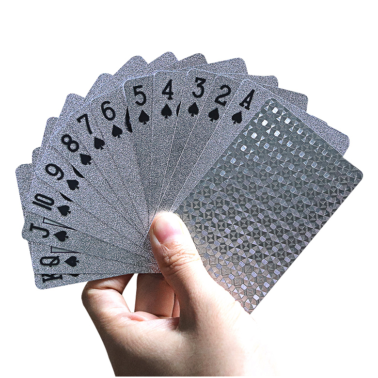 Die Cut Plastic Playing Card
