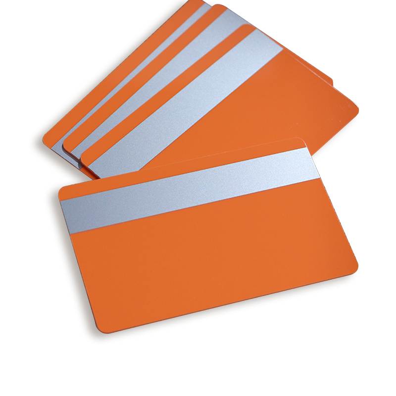 Color PVC Printed Blank Plastic Gift Cards With Magnetic Stripe