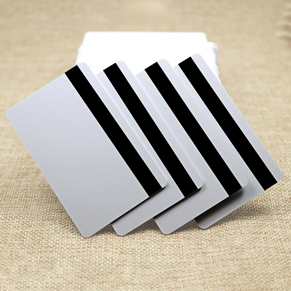 blank pvc cards with magnetic stripe