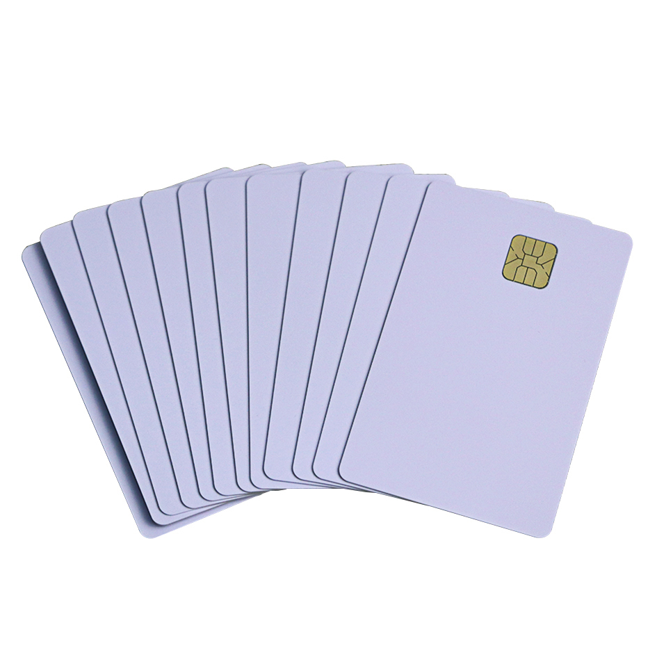 White Plastic Cards Printed plus Free Artwork