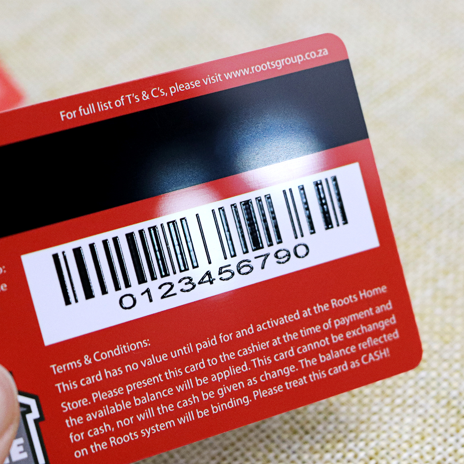 Plastic Loyalty Card With Personalised Barcodes-Card Supplier Smart One