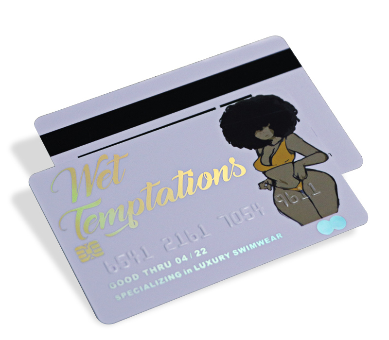 Partial Laser Membership Card Effect