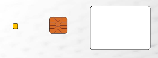 contact chip card structure