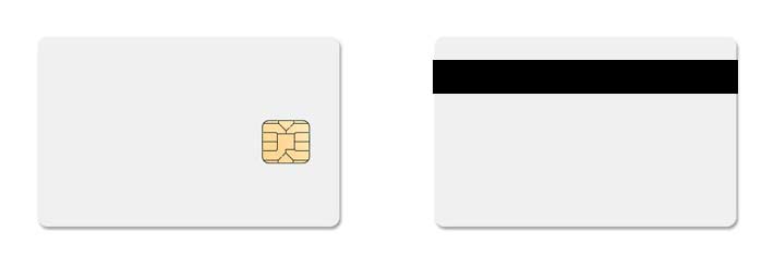 smart chip cards and magnetic stripe cards
