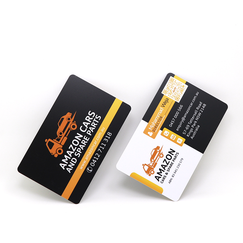 Plastic Business Card QR Code Plastic Cards Customization