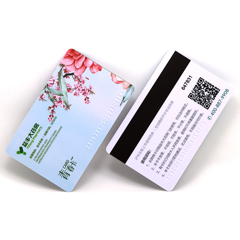 Premium Membership Card Embossed Number Plastic Card